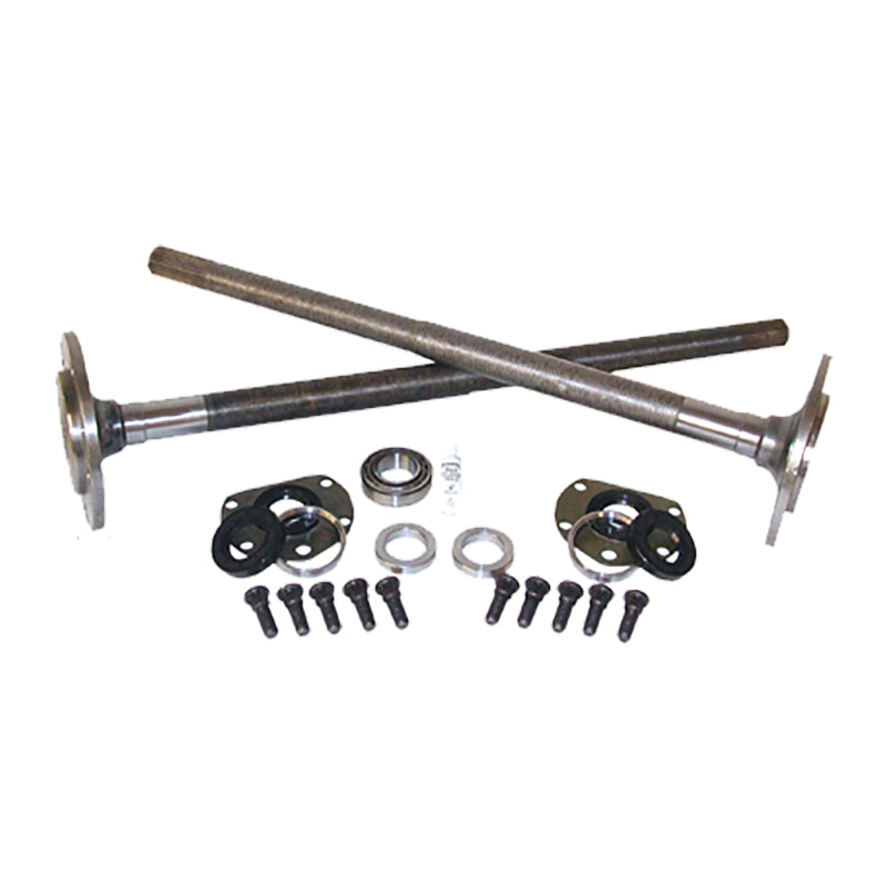 Yukon Gear One-Piece Short Axles for Model 20 — Fits 1976-1983 Jeep CJ5/CJ7