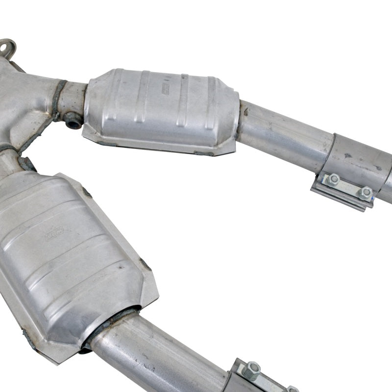 BBK Mustang 4.6 GT/Cobra High-Flow Catted X-Pipe 2.5-inch — Fits 1999-2004 Ford Mustang
