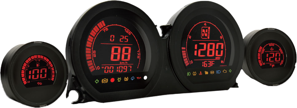 KOSO HD-03 Series Gauge `14-23 FLH FLT (BA064902)