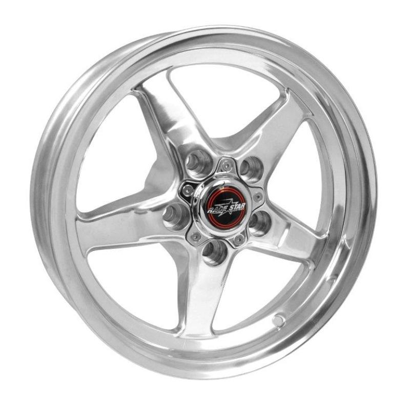 Race Star 92 Drag Star 15x3.75 5x4.50bc 1.25bs Direct Drill Polished W