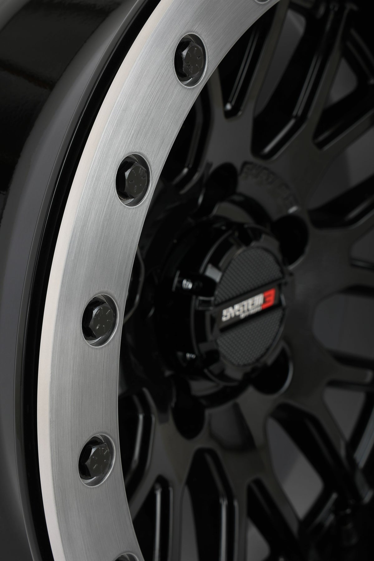 System 3 SB9 Wheel 15X9 5+4 (+10MM) 5/4.5 Gloss Black (15S3-9144)
