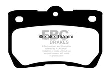 Cargar imagen en el visor de la galería, EBC 06-07 Lexus GS300 3.0 Redstuff Rear Brake Pads