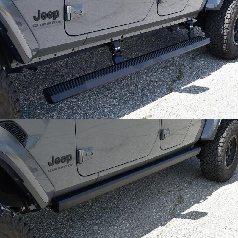 Westin Pro-e Running Boards - Textured Black — Fits 2020-2024 Jeep Gladiator