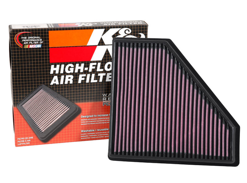 K&N 33-5059 Drop-In Air Filter — Fits 2016-2019 Cadillac CTS-V 6.2L V8