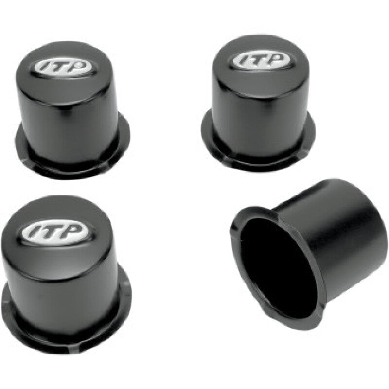 ITP Center Cap (Set of 4) - 4x110 - Black