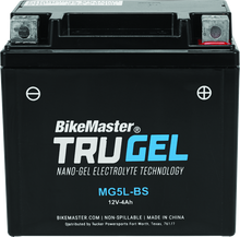 Load image into Gallery viewer, BikeMaster Trugel Battery MG5L-BS