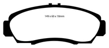 Cargar imagen en el visor de la galería, EBC 01-03 Acura CL 3.2 Redstuff Front Brake Pads