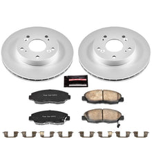 Cargar imagen en el visor de la galería, Power Stop 06-11 Honda Civic Front Z17 Evolution Geomet Coated Brake Kit