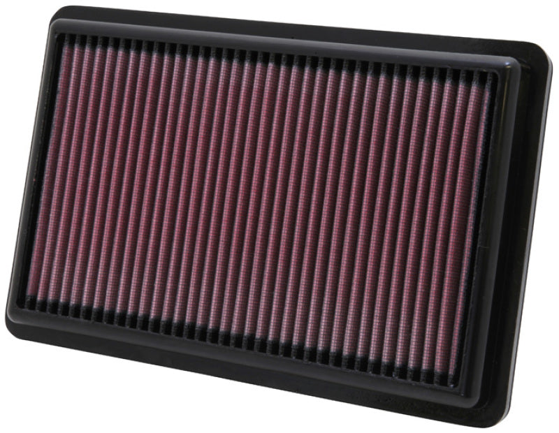 K&N 33-2454 Drop-In Air Filter — Fits 2010-2014 Acura MDX/ZDX 3.7L V6