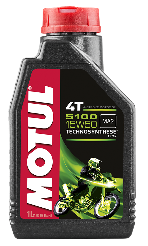 Motul 5100 Ester/SYN Engine OIL 15W50 1L 12/Case (104080)