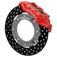 Cargar imagen en el visor de la galería, Wilwood 17-21 Can-Am X3RS Red 6-Piston Front Kit 11.25in - Drilled Rotors