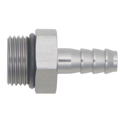 DeatschWerks 8AN ORB Male to 5/16in Triple Barb Fitting - DW Titanium