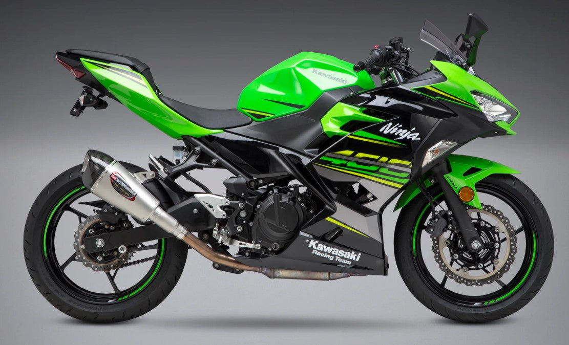 Yoshimura Exhaust Street Alpha-T Slip-on SS-SS-CF Works (14710BP520)