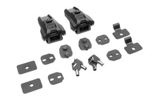 Cargar imagen en el visor de la galería, Rugged Ridge Locking Hood Catch Kit 07-18 Jeep Wrangler JKU / 18-22 Wrangler JL