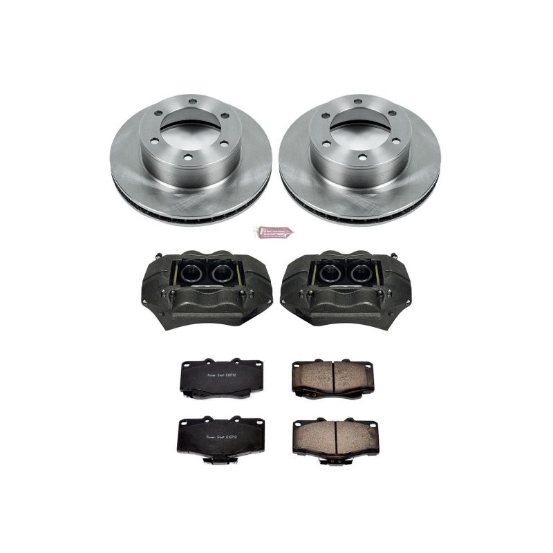 Kit de frenos delanteros especiales Power Stop para Toyota Tacoma 95-04 con pinzas