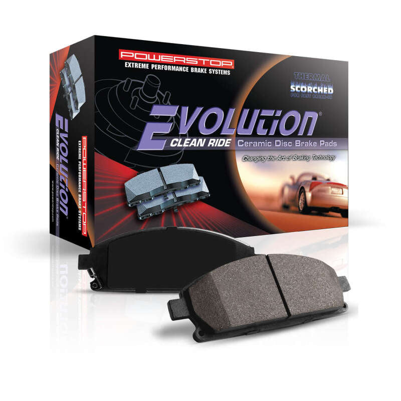 Power Stop 01-07 Chrysler Town & Country Rear Z16 Evolution Ceramic Brake Pads