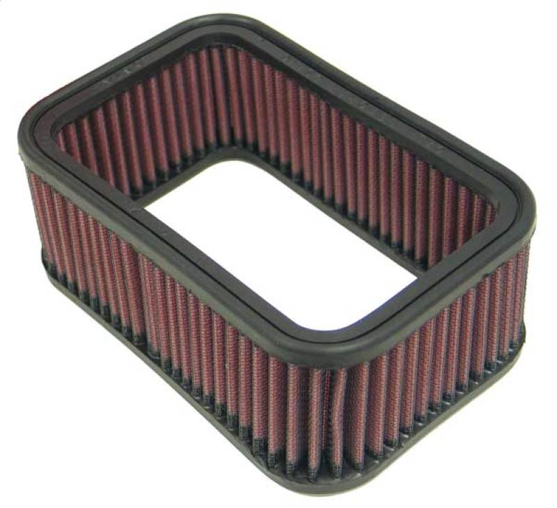 K&N Custom Rectangular Air Filter — 6.75in L x 4.5in W x 2.5in H Universal High-Flow