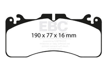 Cargar imagen en el visor de la galería, EBC 09+ Lexus LS460 4.6 Sport Greenstuff Front Brake Pads