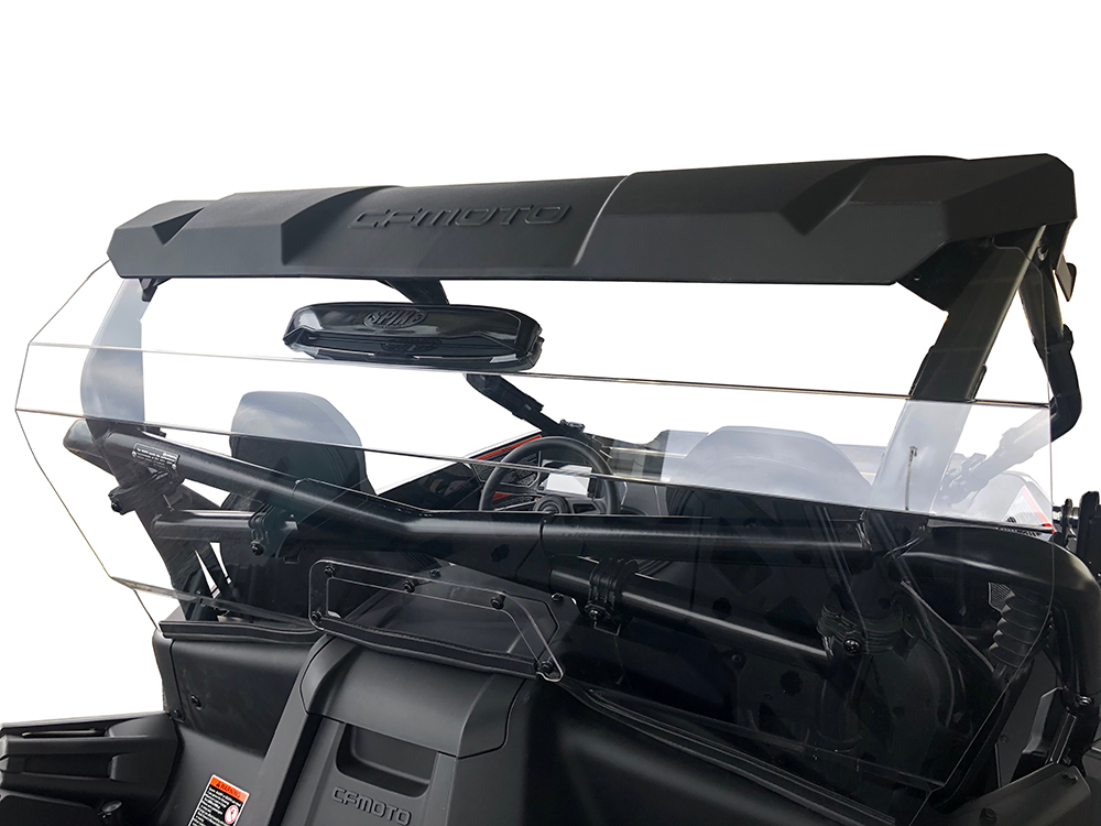Spike Rear Vented Windshield CLR CF Moto (78-3500V-R)