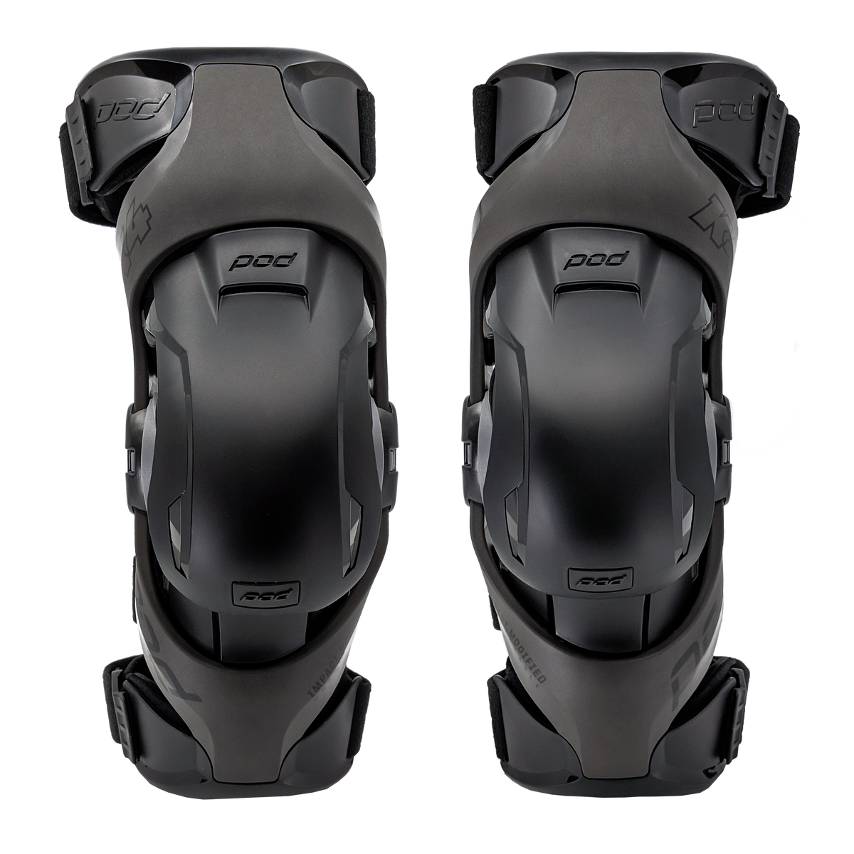 POD Youth K4 Knee Brace (PR) Graphite/Black Youth (K4020-459-YTH)
