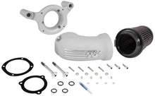 Cargar imagen en el visor de la galería, K&amp;N 01-17 Harley Davidson Softail / Dyna FI Performance Air Intake System Silver