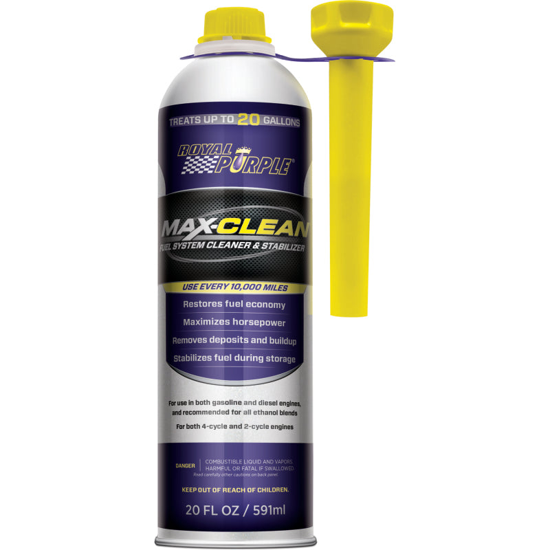 Limpiador y estabilizador del sistema de combustible Royal Purple Max-Clean - 20 oz