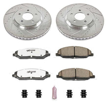 Cargar imagen en el visor de la galería, Power Stop 05-10 Ford Mustang Front Z26 Street Warrior Brake Kit