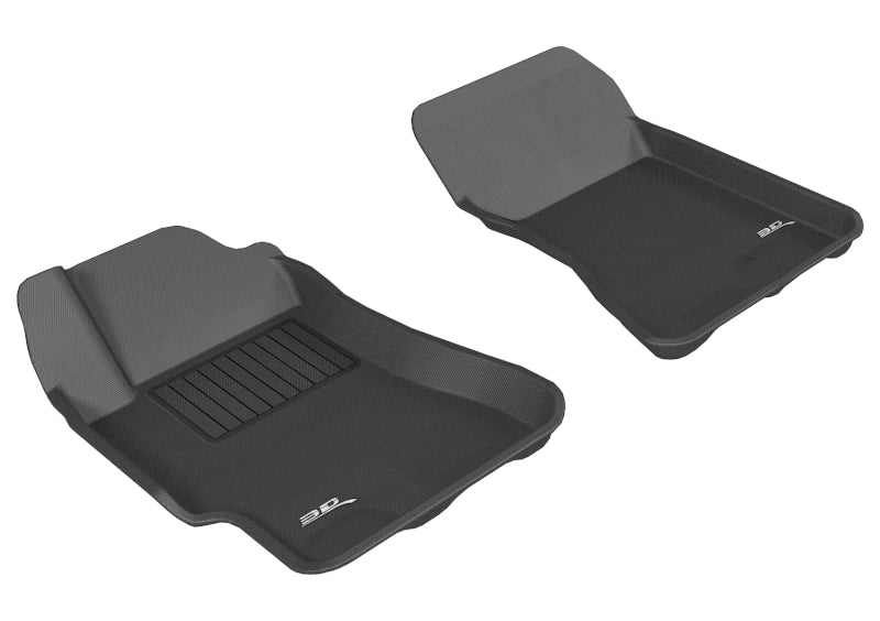 3D MAXpider 2002-2007 Subaru Impreza Kagu 1st Row Floormat - Black