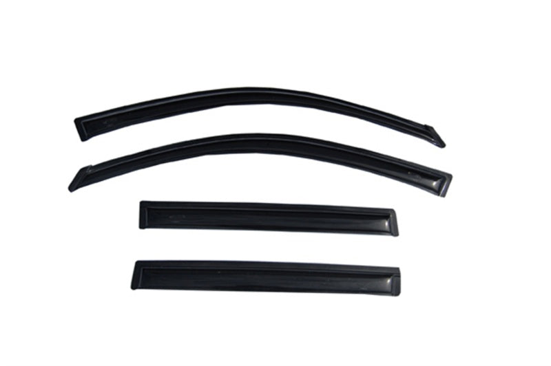 Deflectores de ventana de montaje exterior AVS 08-13 para Toyota Highlander Ventvisor, 4 piezas, color humo