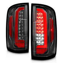 Cargar imagen en el visor de la galería, ANZO 15-21 Chevrolet Colorado Full LED Tail Lights w/ Red Lightbar Black Housing Clear Lens