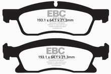 Cargar imagen en el visor de la galería, EBC 13+ Dodge Durango 5.7 Greenstuff Front Brake Pads