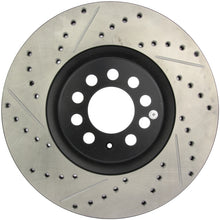 Cargar imagen en el visor de la galería, StopTech Slotted &amp; Drilled Sport Brake Rotor