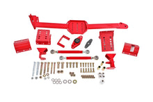 Cargar imagen en el visor de la galería, BMR 05-14 S197 Mustang Body Mount Watts Link Rod End/Poly w/ Adj. Axle Clamps - Red