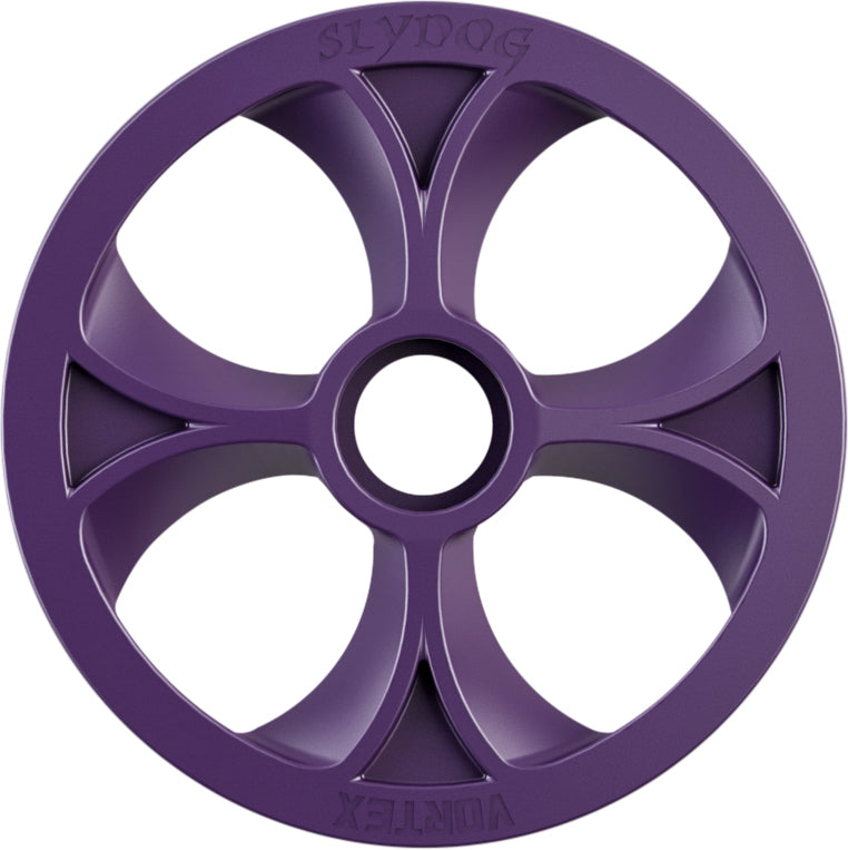 Slydog Vortex Bogie Wheel 10" Purple Alpha Wheel a/C (BOG100UNVSOLPUR)