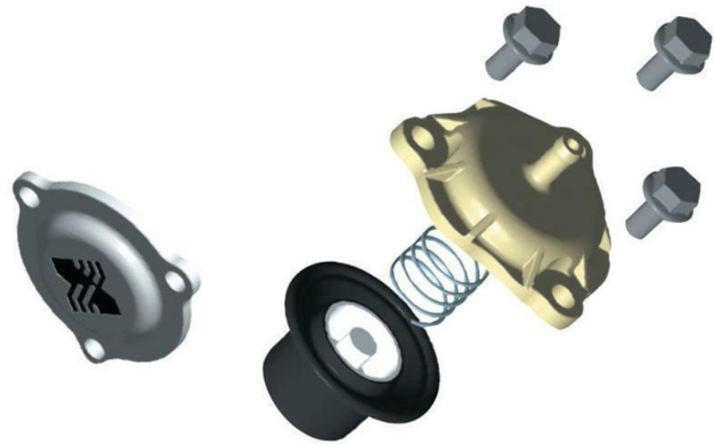 Kit de soporte de actuador BorgWarner EFR 62 y 67 mm CW 0,64 TH