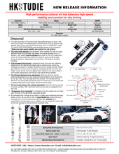 Cargar imagen en el visor de la galería, HKS HKSTUDIE SUSPENSION with CANCELLER for G80/G82