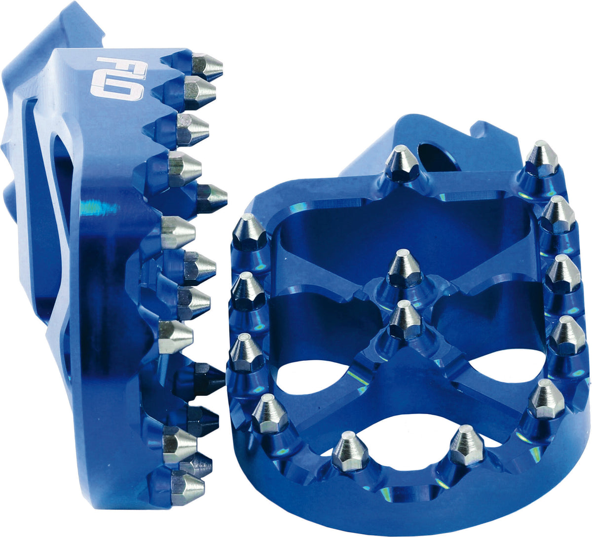 FLO Motorsports PRO Series Foot Pegs Blue (FPEG-793-2BLU)