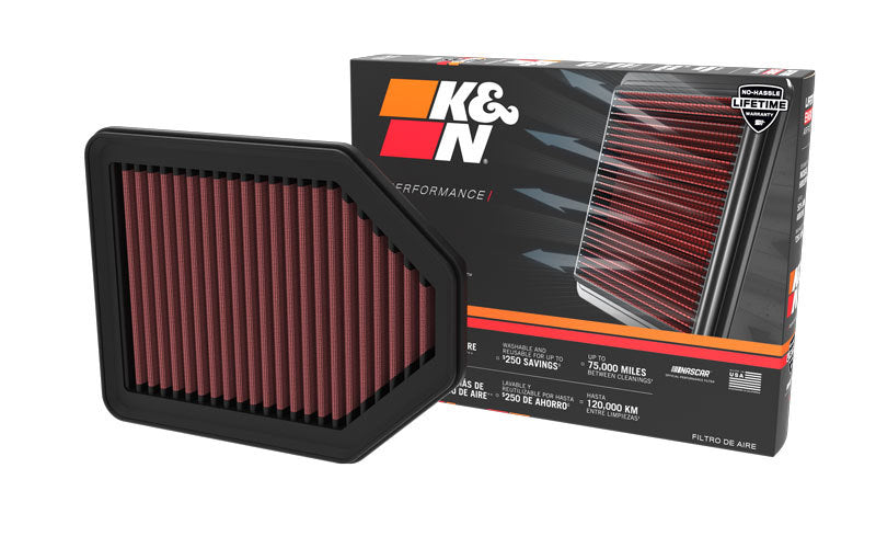 K&N Replacement Air Filter — Fits 2021-2024 Genesis G80/G90 V6-3.5L