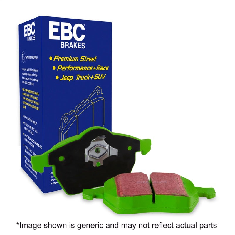 EBC 75-80 Lotus Esprit 2.0 Greenstuff Rear Brake Pads