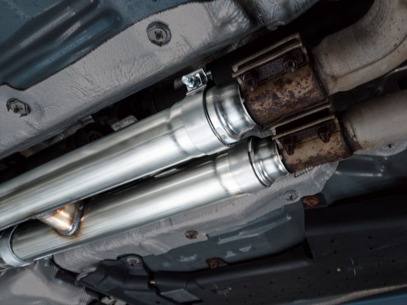 AWE Tuning 21-23 Ford Mustang Mach 1 SwitchPath Cat Back Exhaust w/ Quad Chrome Silver Tips