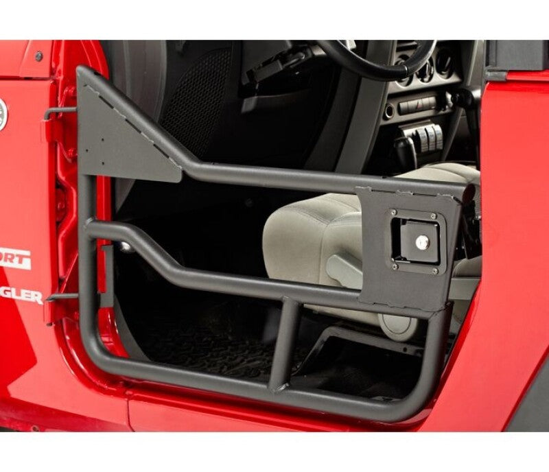 Bestop Element Doors - Matte Black — Fits '07-'18 Wrangler JK (Front)