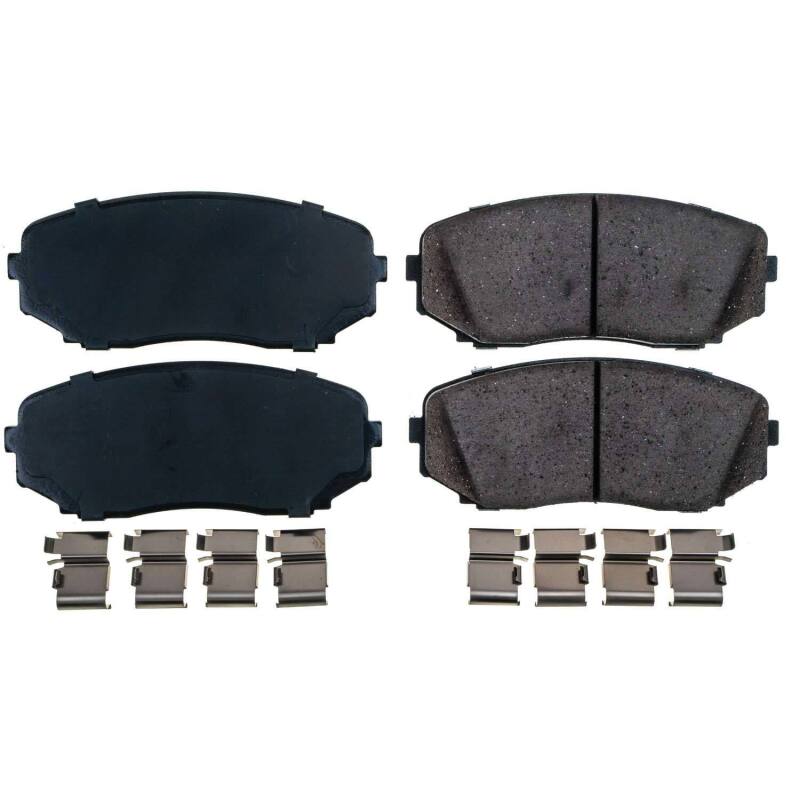 Power Stop 2021 Mazda CX-5 Front Z17 Evo Ceramic Brake Pads w/Hardware
