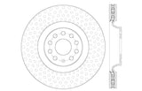 Rotor de freno deportivo ranurado y perforado StopTech