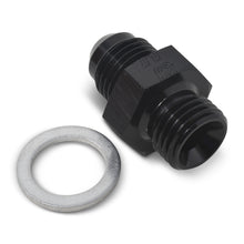 Cargar imagen en el visor de la galería, Adaptador de rosca métrica de 14 mm x 1,5 AN a 6 AN de Russell Performance (negro)