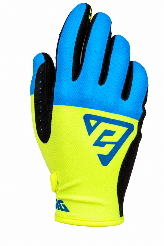 Answer Ascent Gloves Cyan/Hyper Acid/Black Youth - XL (550714)
