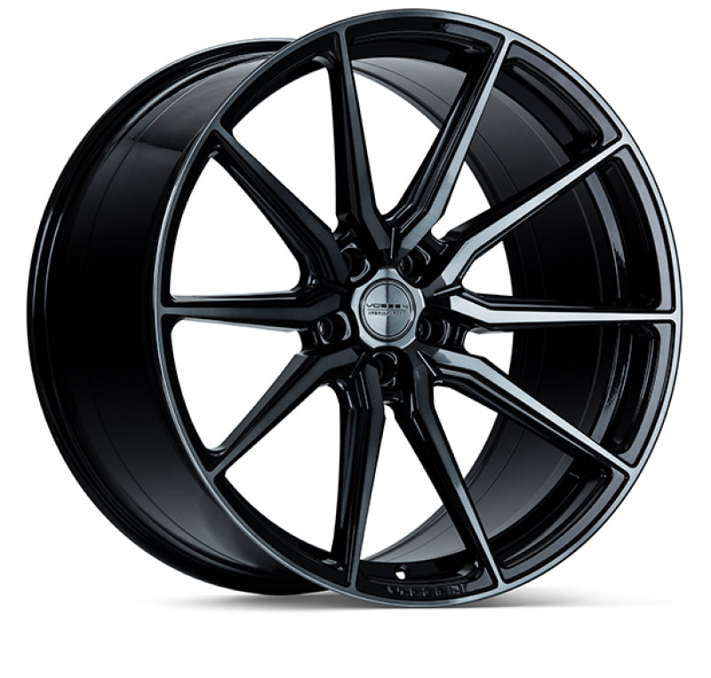 Rueda Vossen HF-3 20x9 / 5x120 / ET35 / Flat Face / 72.56 - Doble tintado - Negro brillante