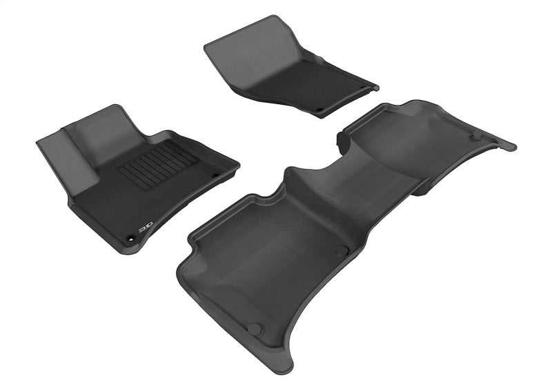 3D MAXpider 11-17 Volkswagen Touareg Kagu Black Full Set