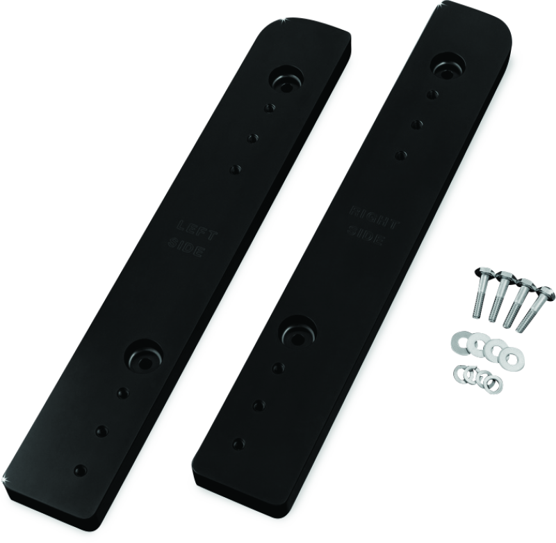 Kuryakyn Tour-Pak Relocator Black — Fits 14-Up Harley-Davidson Touring Models