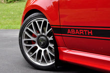 Load image into Gallery viewer, Rally Armor 12-18 Fiat 500 (Pop/Sport/Lounge/Abarth) Black UR Mud Flap w/ Grey Logo