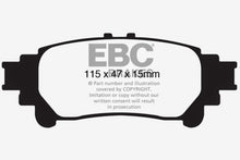 Cargar imagen en el visor de la galería, EBC 13+ Lexus GS350 3.5 RWD Greenstuff Rear Brake Pads